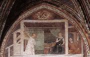 Barna da Siena The Annunciation oil painting